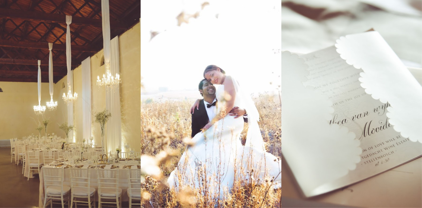 Anthea & Idris: Nooitgedacht, Stellenbosch - Blank Canvas