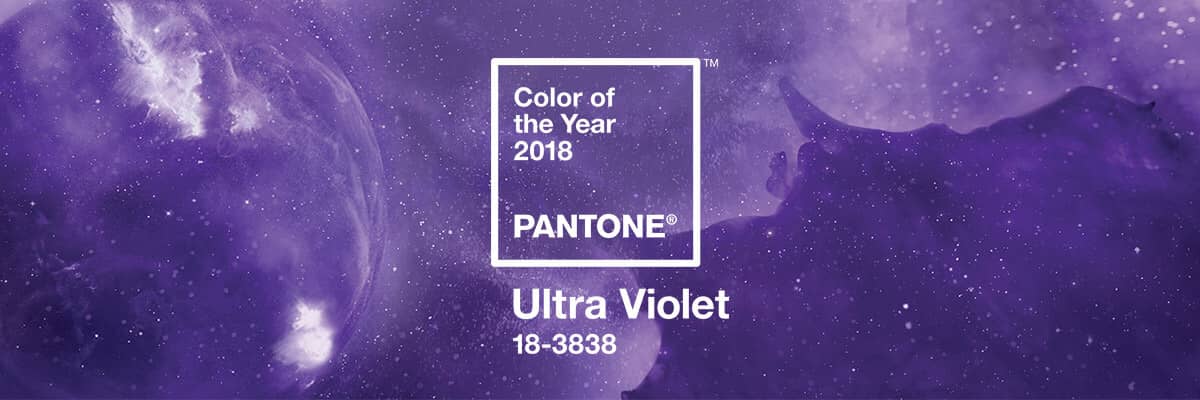 The Pantone 2018 Colour of the Year is Ultra Violet - Blank Canvas