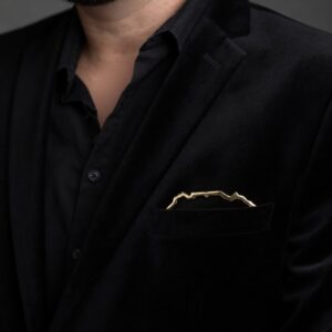 Pocket Square Brass