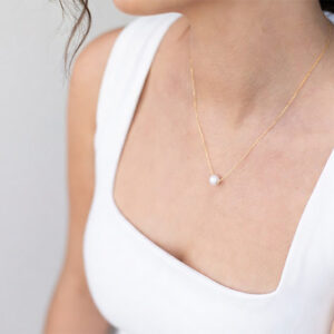 Necklace and Earring Set Gold